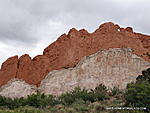 Different colors within the rock formations, Colorado Springs - Garden of the Gods