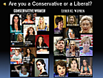 Conservative/Liberal women