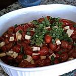 carmelized tomato salad