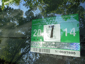 DMV Inspection Sticker