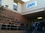 Line out the door at the DMV