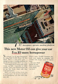 1956 Shell Motor Oil Advertisement Readers Digest March 1956