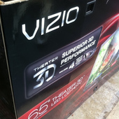 New Vizio TV for my studio just showed up. Wow it is huge!