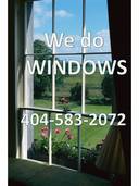 We do Windows - Commercial/Residential hand wash window exteriors