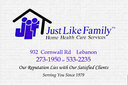 Just Like Family Home Health Care