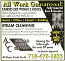 Amilcar Carpet Cleaners (718)478-1833