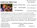 Gold Coast Elder Care/servicing century village