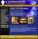 A Custom Electric | Los Angeles Electrician