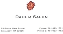 Dahlia Salon