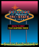 Tri state signs