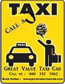 Great Value Taxi Cab