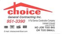 Choice General Contracting Inc.