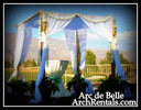 Wedding arch & canopy rentals by Arc de Belle miami