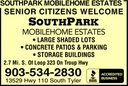 Southpark Mobilehome Estates