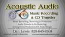 Acoustic Audio Music Transfer & Recording