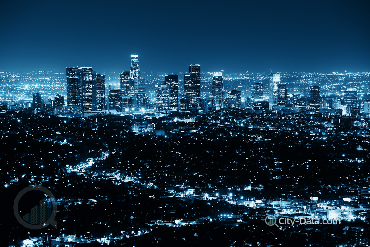 Los angeles by night