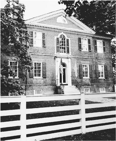 Built by John Brown from 1796-1801, Liberty Hall was one of the first brick buildings constructed in the town of Frankfort